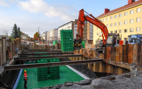 YHTEISTYÖLLÄ PISTE OULUN POHJOISEN ALIKULUN TULVIMISELLE