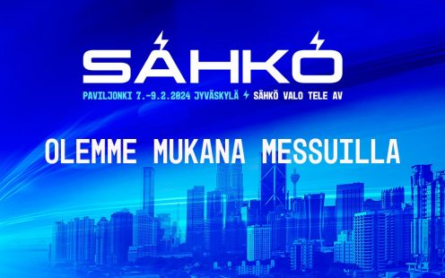 Olemme mukana sähkömessuilla