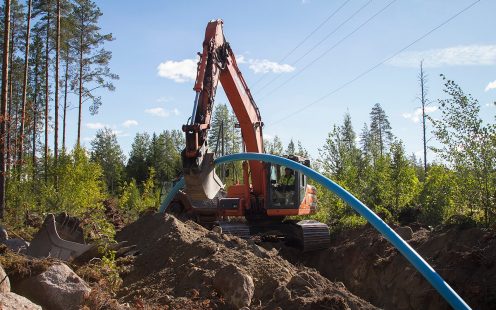 Robust RC:n asennus kivikkoiseen maastoon Kauhavalla