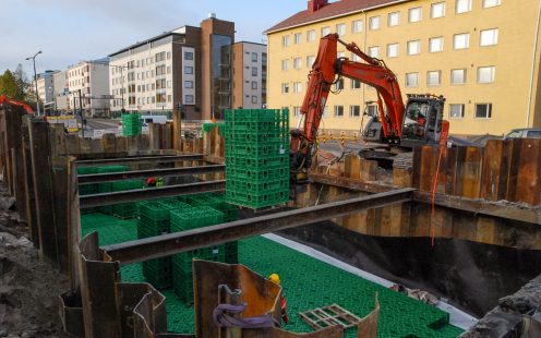 Oulussa pohjoisen alikulun viivytys Strombox-kaseteilla