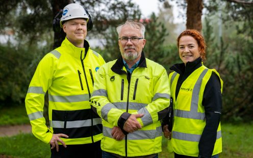 SmartHub-pilvivalvomo kohde Pudasjärvellä