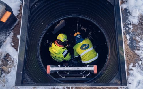 PUHTAAN VEDEN SAANTI TURVATTIIN NUORGAMISSA UUDELLA YLÄVESISÄILIÖLLÄ