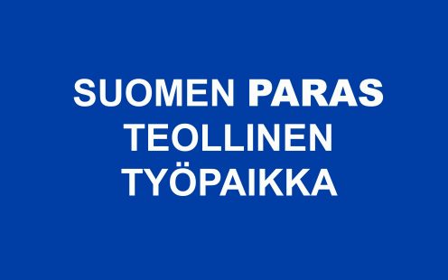 PIPELIFE FINLANDILLE TOINEN SIJA SUOMEN PARHAAT TYÖPAIKAT -KILPAILUSSA