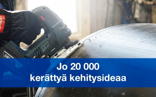 Jo 20 000 kehitysideaa