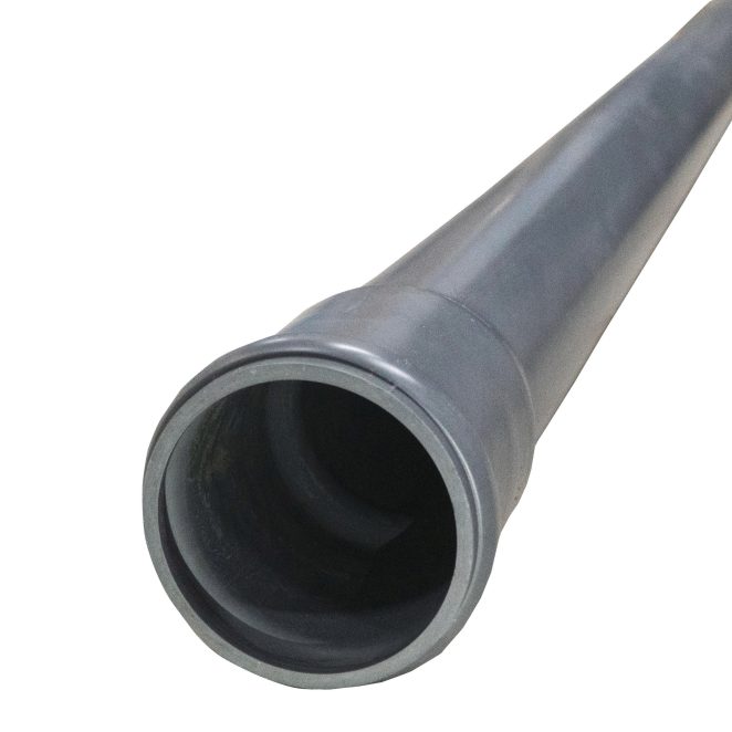 pvc cable protection pipe sn8 gray