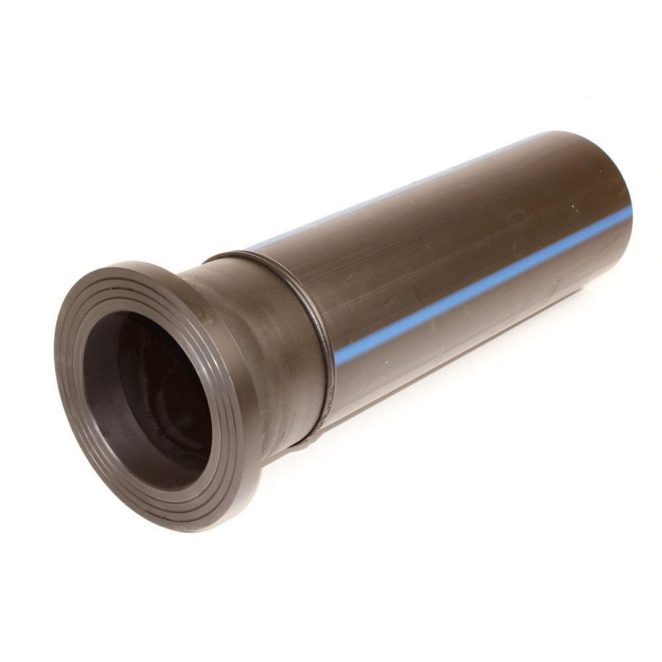 PEH laippakaulus PN10 jatkettu