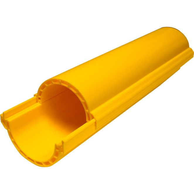 PE divided cable protection SRS yellow