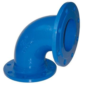 CI DOUBLE-FLG BEND 90°