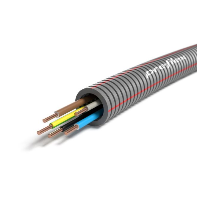 Preflex H07V-U 5G2,5 Y/G BL BR BLA GR-Eca