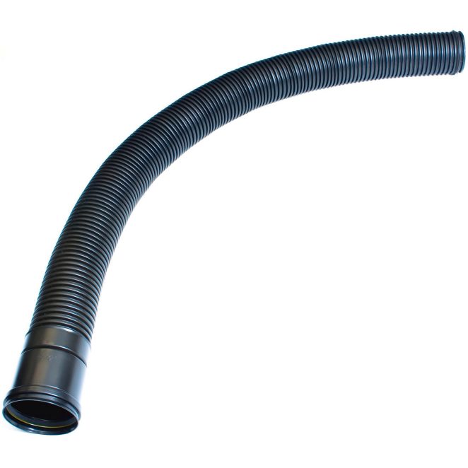 PE corrugated flexible bend sealed sn8 black